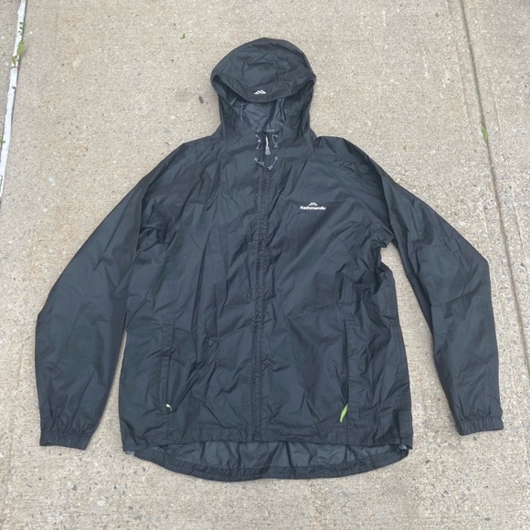 Kathmandu Men’s Pack & Go Hooded Windbreaker Full Zip Jacket 2XL - Picture 4 of 14